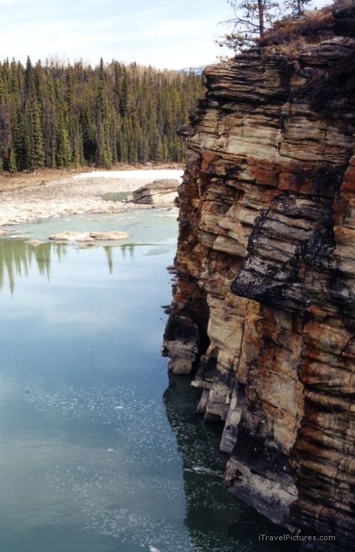 Jasper national park athabasca river
